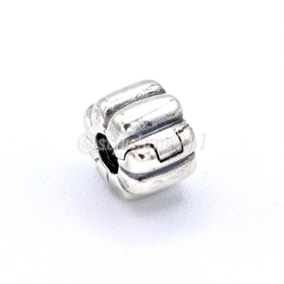 Authentic PANDORA ABSTRACT SILVER CLIP - 790163 - Picture 8 of 11